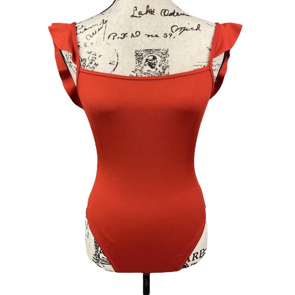 Madewell Second Wave Ribbed One Piece Swimsuit - Picture 2 of 10